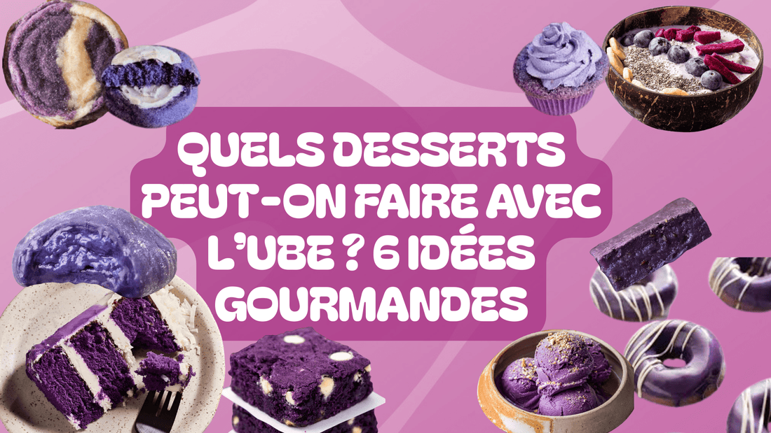 Quels desserts peut-on faire avec l’ube ? 6 idées gourmandes - Ube Mama