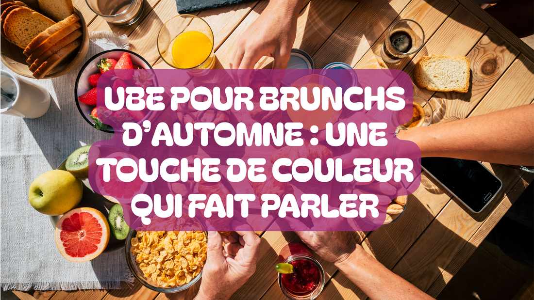 Ube pour brunchs d’automne : une touche de couleur qui fait parler - Ube Mama