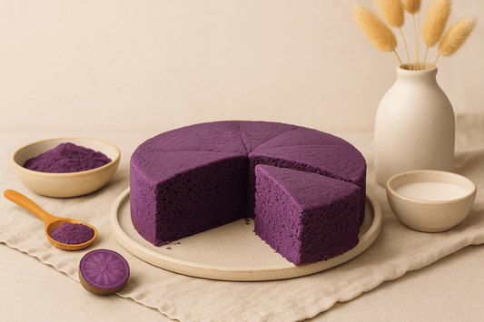 Recette de gâteau moelleux à l’ube - Ube Mama