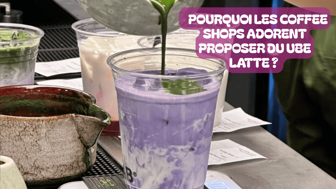 Pourquoi les coffee shops adorent proposer du Ube Latte ? - Ube Mama