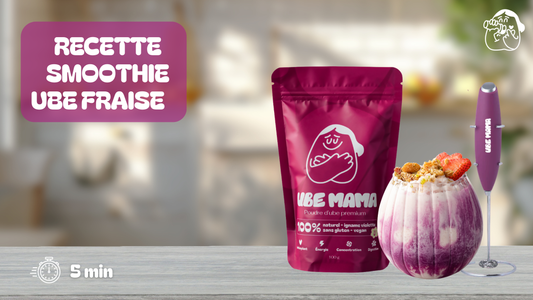 Recette Smoothie Ube Fraise – Un smoothie violet & fruité à faire à la maison