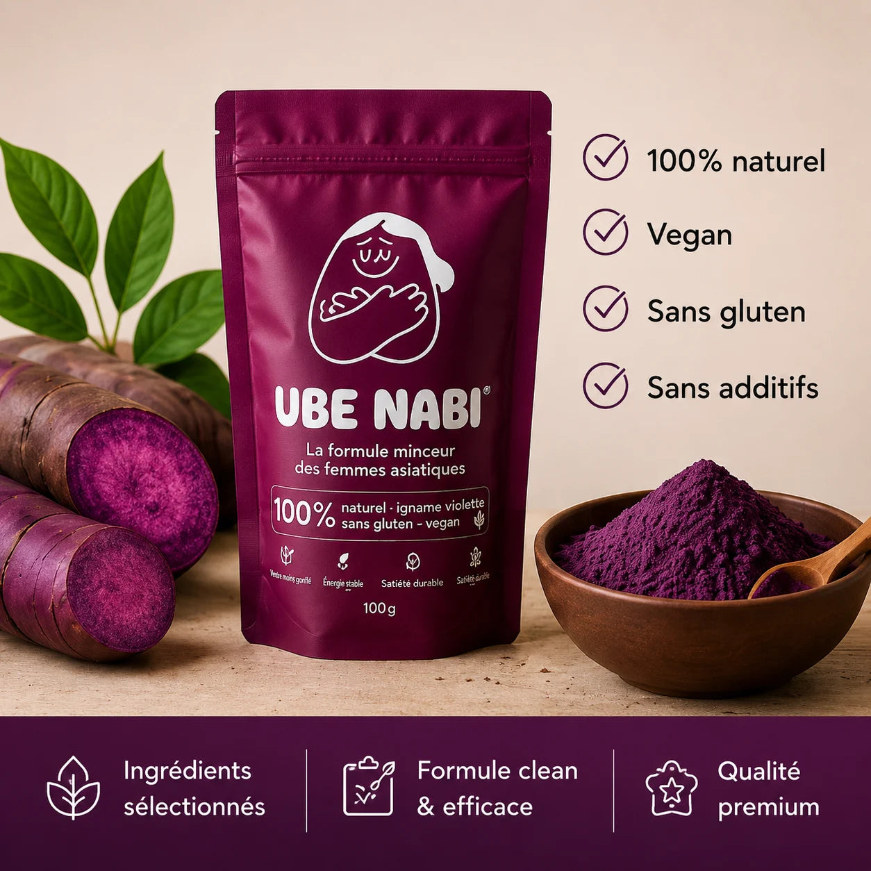 Ube Nabi : La formule minceur des femmes asiatiques