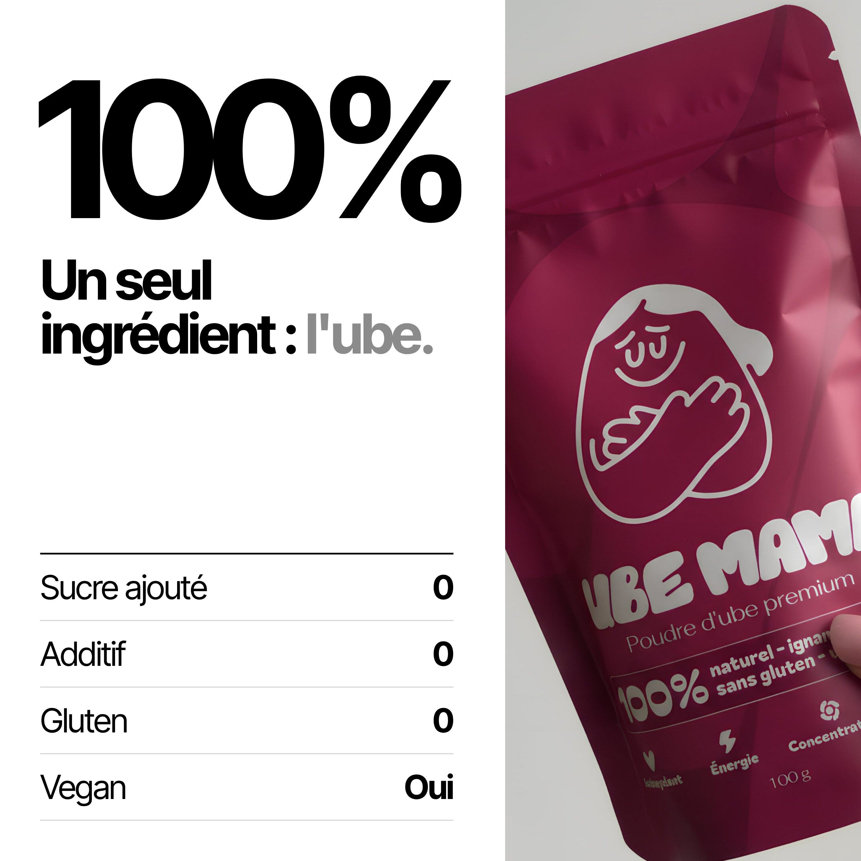 Ube Mama : Moins de stress, Plus d'énergie, Même rituel