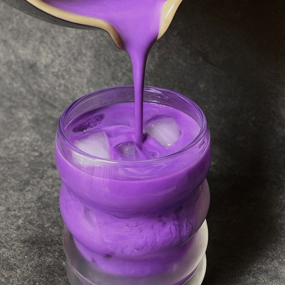 boisson violette ube