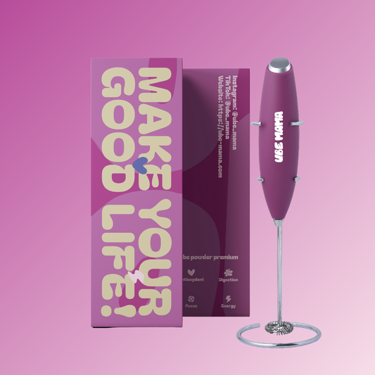 mousseur de lait ube mama