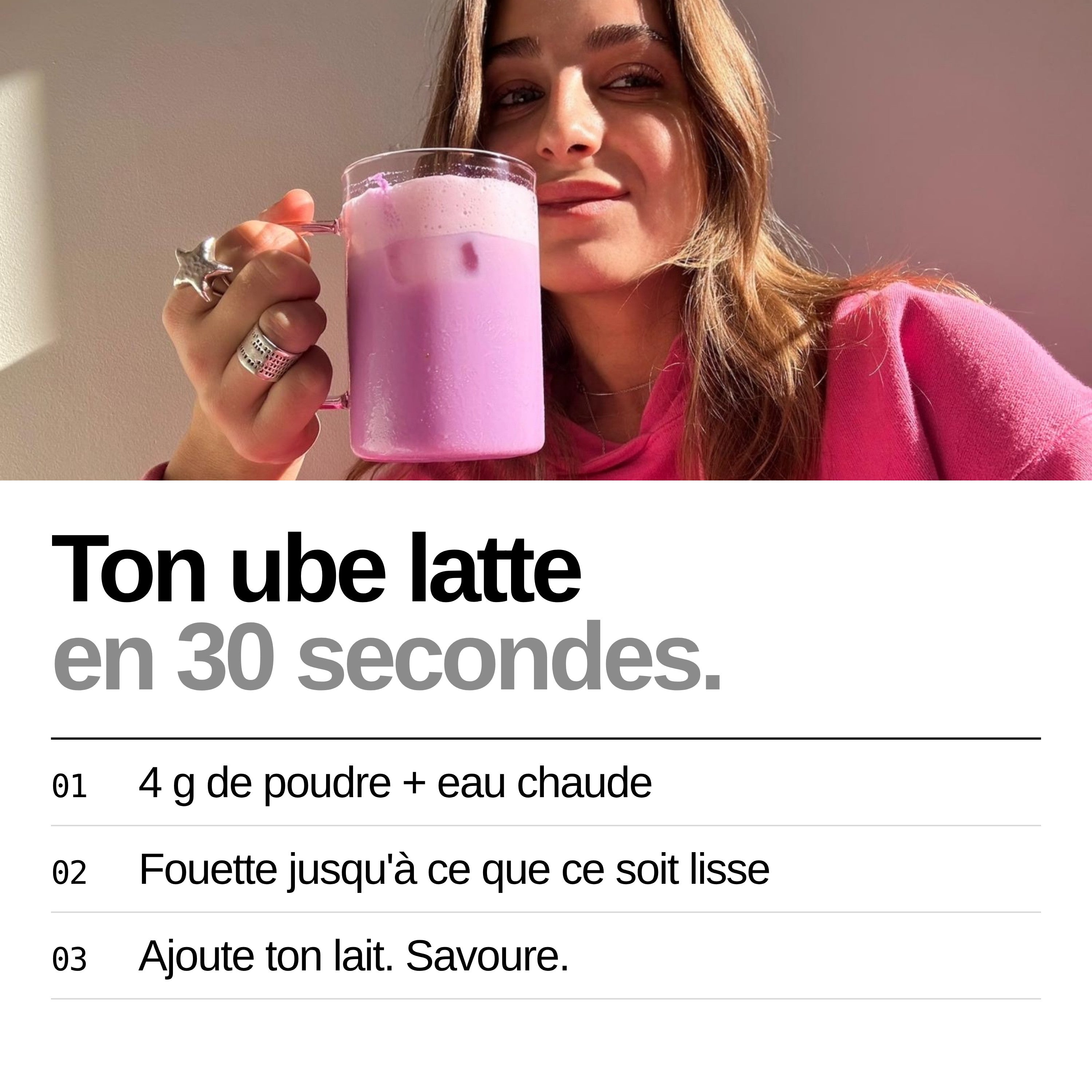 Ube Mama : Moins de stress, Plus d'énergie, Même rituel