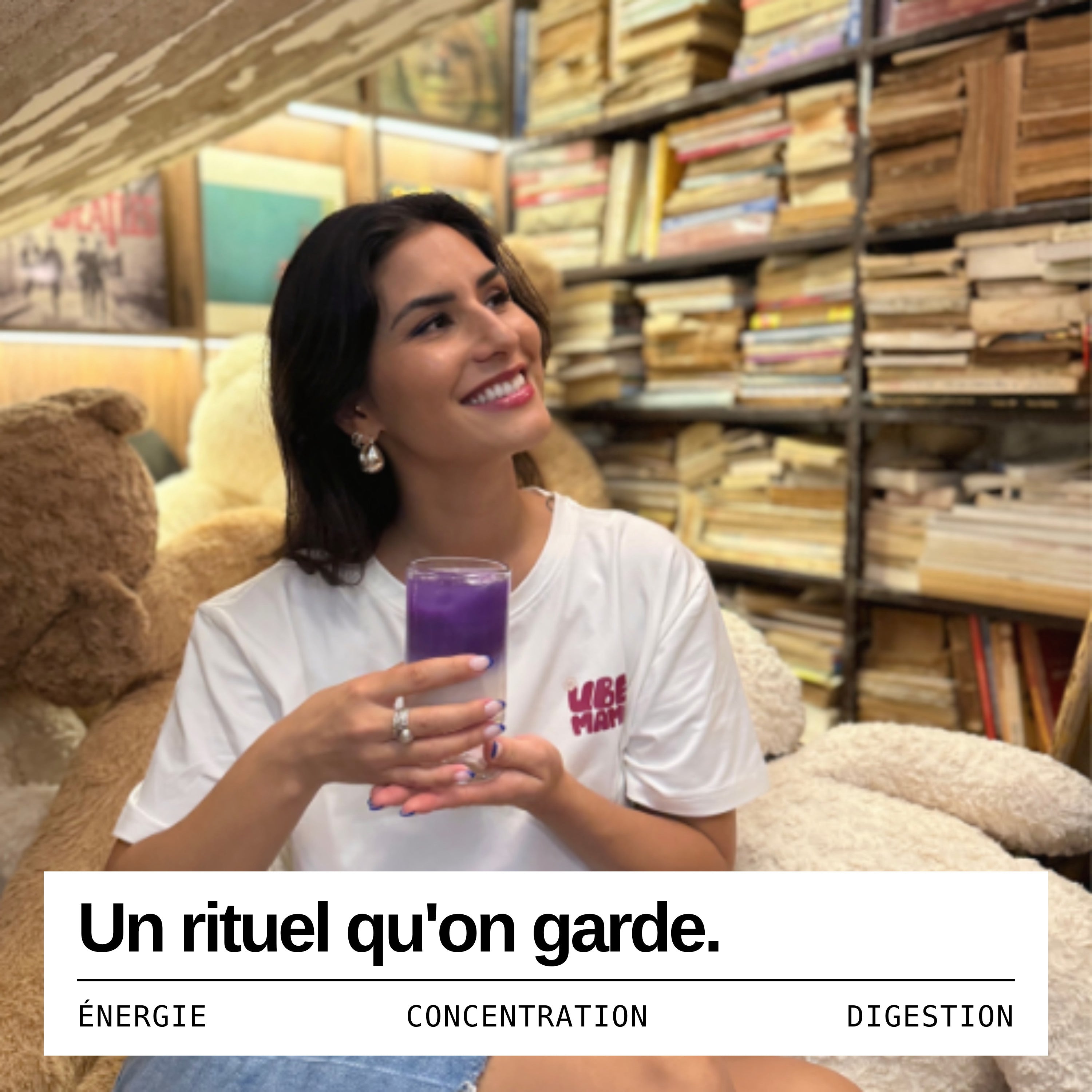 Ube Mama : Moins de stress, Plus d'énergie, Même rituel
