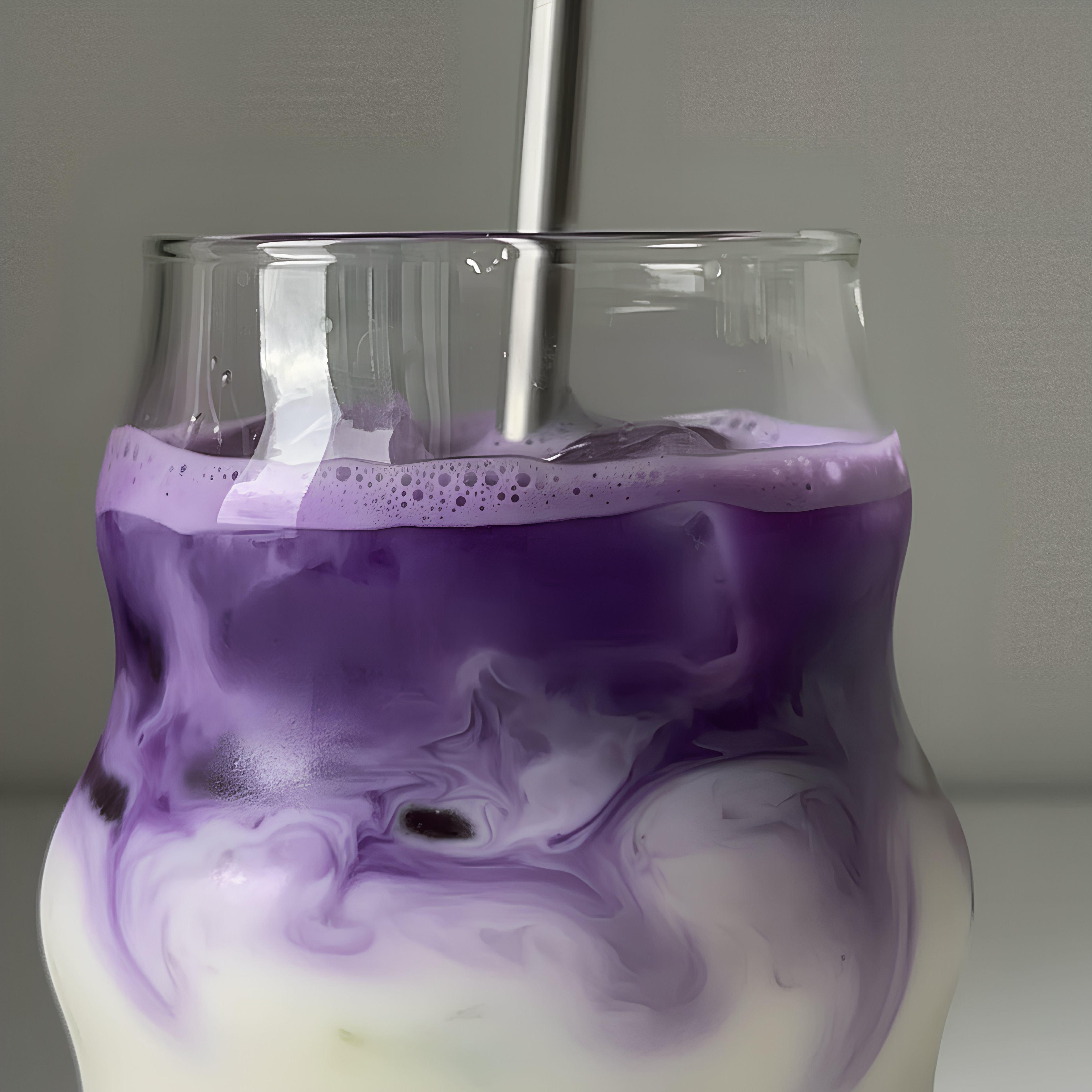 etape 2 recette ube latte ube mama